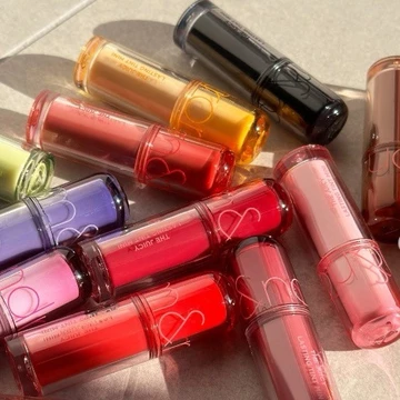 Romand Juice Lip Gloss 2.0 Mini Son Môi Mini Nước Bóng Gương Phát Sáng Son Bóng Dưỡng Ẩm Học Sinh Gói Di Động