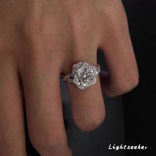 Women's Moissanite Ring by weirt222.vn