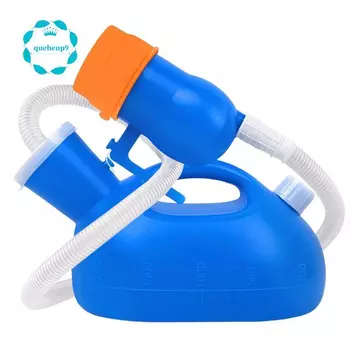 Bình Nước Tiểu Di Động Cho Nam Di Động Chống Tràn Nước Tiểu Chai Dành Cho Nam Có Phễu Mềm & Ống Dài Cho Người Cao Tuổi Xe Lăn Xe Du Lịch Sử Dụng