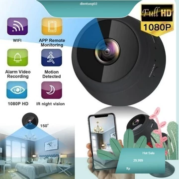 Camera Wifi Không Dây A9, Camera Giám Sát Chống Trộm Độ Phân Giải 1080, Kết Nối Wifi Không Cần Đi Dây Micro SD