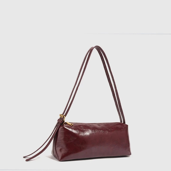 Women's Minimalist PU Leather Shoulder Bag