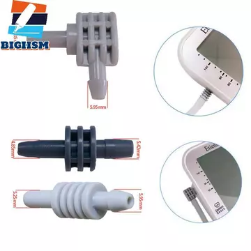 [BIGHSM] 1 Chiếc Máy Đo Huyết Áp Kỹ Thuật Số Tay Vòng Tay Vòng Tay Đầu Nối Ống Đơn Thay Thế Cho Cánh Tay Máy Đo Đo Đo Đo Đo Đo