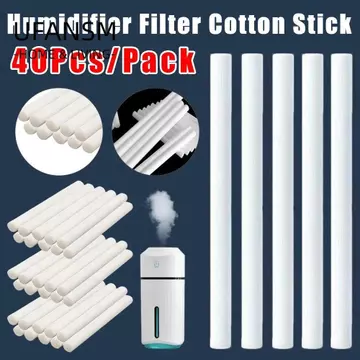 UFASM 40 Miếng bọt biển thay thế bộ lọc tạo độ ẩm, miếng bọt biển tạo độ ẩm 80mm / 90mm / 100mm, miếng bọt biển tạo độ ẩm không khí 8mm bằng vải Cotton bền cho máy tạo độ ẩm USB Máy khuếch tán hương t