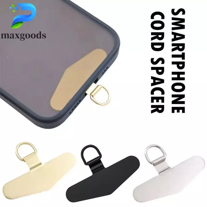 maxgoods MAXGOODS 5 Chiếc Khóa Dây Điện Thoại, Đầu Nối Dây Điện Thoại Mịn Chắc Chắn, Phụ Kiện Dây Điện Thoại Đa Năng Siêu Mỏng Kim Loại Điện Thoại Tether Tab Tất Cả Các Vỏ Điện Thoại