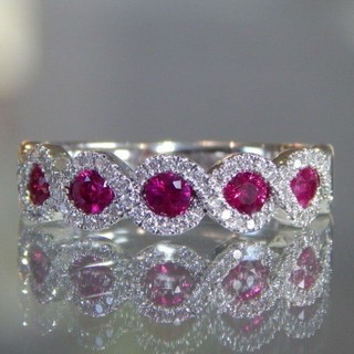 Women's Gemstone Wedding Ring by Benerainboze