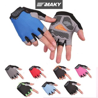 Newwellknownepic Phòng Tập Gym Thể Dục Thoáng Khí Chống Trơn Trượt Nam Nữ Nửa Ngón Mùa Hè Câu Cá Đi Xe Đạp Găng Tay Ngón Nữ Xe Đạp VN