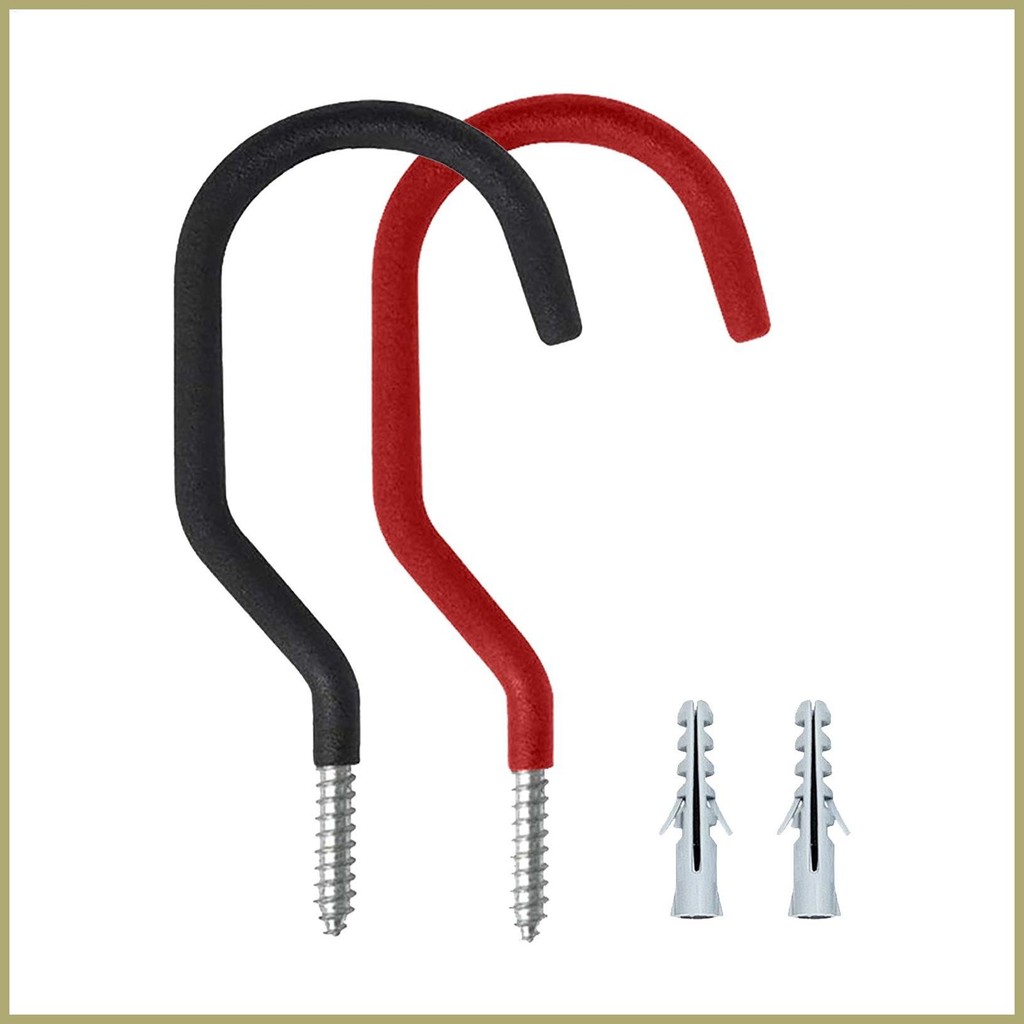 Móc Treo Xe Đạp Lưu Trữ Móc Giá Nặng Xe Đạp Móc Treo Vít Lưu Trữ Móc Lớn Tiện Ích Thép Treo Tường Trần bredvn