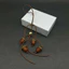 Ins Bán Chạy Hazelnut Hình Mặt Dây Chuyền Thu Đông Phong Cách Mới Ánh Sáng Độc Đáo Sang Trọng Hợp Thời Trang Túi Orna