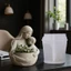GODD Mẹ Và Con Người Trồng Khuôn Silicon Chân Nến Khuôn Nhựa Nghệ Thuật Handmade Trang Sức Trang Trí Nhà Thủ Công Proj