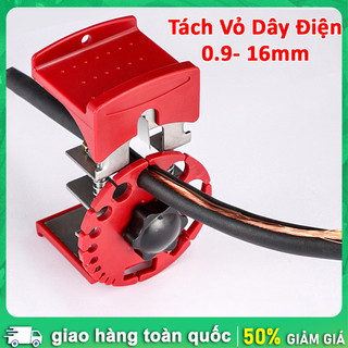 Kềm Tuốt Dây Điện Cầm Tay – Đa Năng, Tốc Độ Tuốt Nhanh, Bền, Chống Trượt