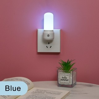 Bóng đèn ngủ LED cắm 3W, Điều khiển ánh sáng thông minh Đèn ngủ ấm áp mềm mại, Chiếu sáng mẫu giáo thân thiện với mắt có thể điều chỉnh độ sáng cho phòng bé, Phòng ngủ trẻ em, Hành lang, Trang trí trong nhà phòng tắm