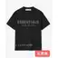 Chất Lượng Cao Essentials FOG Nhãn Trước Dập Nổi Cotton Nguyên Chất Phù Hợp Với Tay Ngắn Mới
