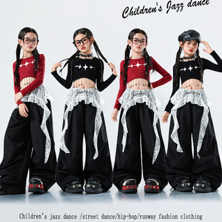 Đồ Nhảy Hiện Đại Hiphop Trẻ Em Set Đồ Dance Jazz Quần Nhảy Crop Top Đồ Nhảy Cho Bé Gái Bộ Tập Nhảy Cho