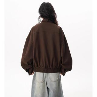 Áo khoác nam kiểu Mỹ retro với phong cách tông màu trung tính
