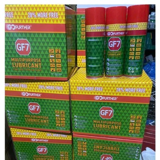 Chai xịt chống rỉ sét và bôi trơn GF7 hàng chuẩn 175 và 350 grams