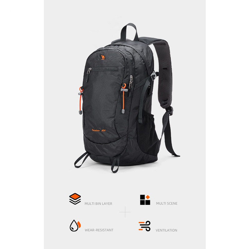 CAMEL CROWN Leo núi túi 40L ngoài trời đôi vai túi công suất lớn đi bộ đường dài du lịch ba lô