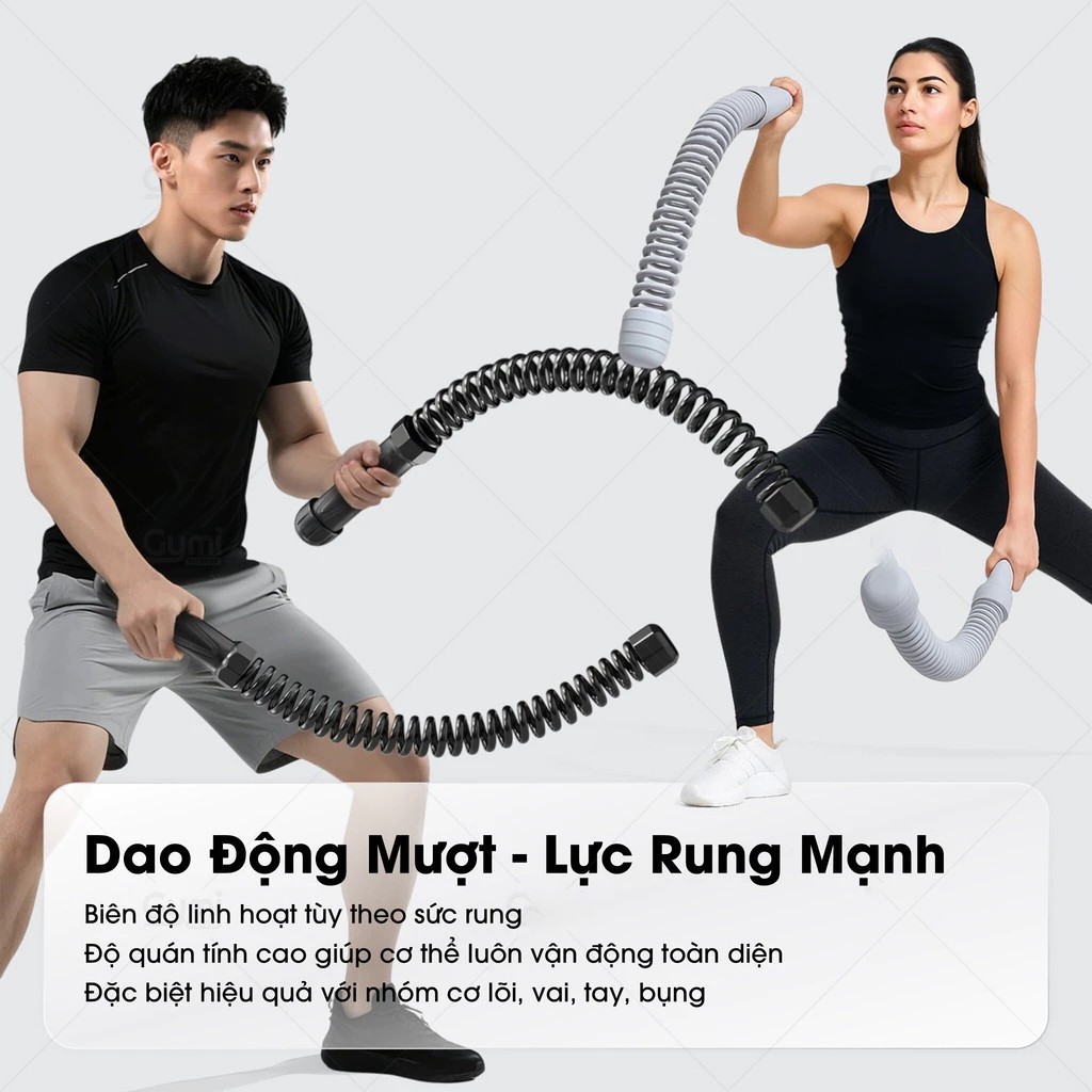 [Một đôi] Thanh Tập Đàn Hồi Battle Rope Không Dây - Dụng Cụ Tập Luyện ...