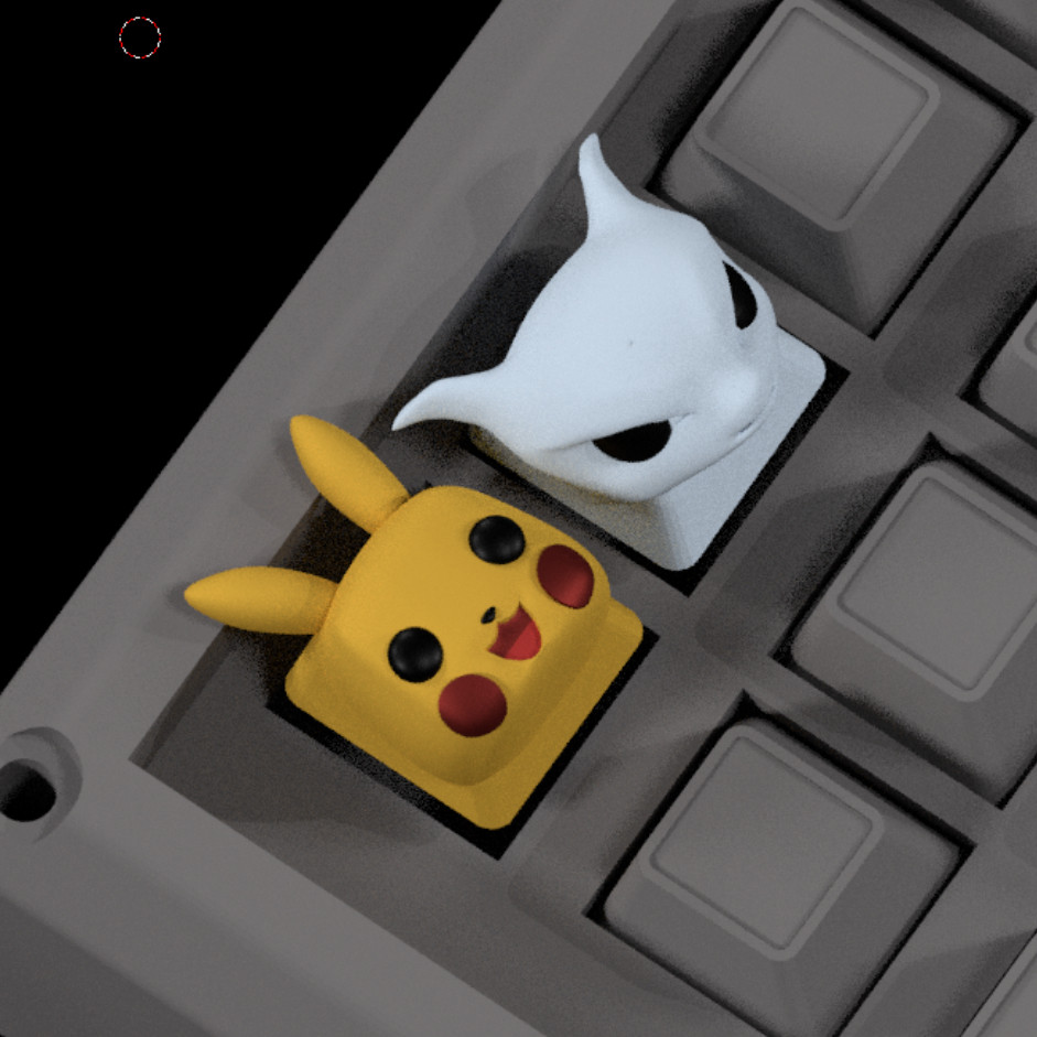 Pokemon keycaps - Pikachu - mewtwo | Shopee Việt Nam
