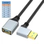 Dây nối dài BTM USB 3 0 Nam sang Nữ với phích cắm góc 90 độ Hỗ trợ tốc độ 5Gbps cho ổ cứng gắn ngoài