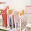Giá sách Acrylic di động Giá sách kết hợp tự do trong suốt Thư mục sách hình chữ U Lưu trữ bàn Ra Văn phòng tại nhà VN