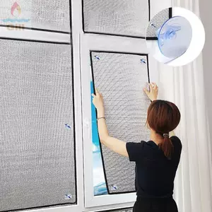 Phim cách nhiệt cửa sổ GILL, Phim che nắng cửa sổ hai mặt bằng nhôm, Tấm bảo vệ tấm che nắng chống tia cực tím có cốc hút cho gia đình