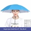 Mũ ô dù có đầu di động có khả năng chống tia cực tím và thiết kế chống gió để che nắng ngoài trời