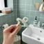 MJnmc Nữ Hình Bầu Dục Rỗng Ra Tóc Móng Vuốt Kẹp Hạt Hồng Nhẹ Không Trượt Phong Cách Pháp Cho Ngày Đêm Mới