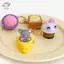 HFTOY Móc Khóa Cat Paw 3D In Hình Giảm Căng Thẳng Có Thể Bấm Fidget Đồ Chơi Nhà Thơ Sized Handmade Để Sử Dụng Bàn Học ~