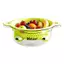 Giỏ Giặt Rau Củ Hai Lớp Dễ Thương Có Tay Cầm Rây Rây Hình Ếch Cho Nhà Bếp Cho Berry Pasta jiwvn