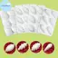 Pufangbliss 6 Khoang Thiết Kế Vỏ Pudding Silicone Mousse Khuôn 3D Kẹo Chocolate Khuôn DIY Xà Phòng Mô Hình Bánh Trang Trí Dụng Cụ Máy Nướng VN