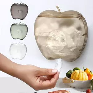 Hộp Bảo Quản Túi Giữ Tươi Trong Suốt Treo Tường Chống Bụi Đa Năng Hình Trái Cây Dùng Một Lần Phim Mũ Tắm VN