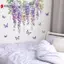 Cây Hoa Tím Họa Tiết Hoa Treo Tường Nhà Trang Trí Phòng Ngủ Dính Tường Nội Thất Cửa Stier VN