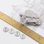 GETVOW Mechanical Gear Train Ruling Pen, Bộ bút chấm bi họa tiết hai chế độ, Bút kẻ sọc có thể hoán đổi chính xác Bánh xe lăn có thể hoán đổi cho nhau dành cho kiến trúc sư