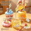 Giảm Giá [Chính Hãng] Rilakkuma Truyện Cổ Tích Thủy Tinh Phiêu Lưu Gấu Dễ Thương Cốc Sữa Sinh Viên Hộ Gia Đình Cốc Nước Quà Tặng & * & *