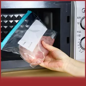 Cod 20 cái nhựa tái sử dụng túi lưu trữ thực phẩm, tủ đông bánh sandwich niêm phong túi