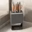 Cod Knife Rack Nhà Bếp Thép Không Gỉ Đa Chức Năng Treo Tường Không Khoan Knife Chủ