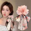 Thường Ngày Hoa Bướm Nút Scrunchie Tóc Nữ Ruy Băng Đuôi Ngựa Giá Đỡ Đầu Nơ Phụ Kiện Tóc