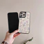 Ốp lưng iPhone, CASETiFY, Gương mèo con Reben Hutan Hi, Dành cho iPhone 15 Pro Max, 14, 13, 12, 11 Pro MAX, 14, 15 Plus, Chất liệu TPU, Chữ bên, Chống sốc, Vỏ điện thoại, Mặt sau hoạt hình