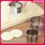 JASMINE 5 Bộ Vòng Tròn Thép Không Gỉ Cắt Cookie Bánh Quy DIY Nướng Bánh Ngọt Khuôn Hoa
