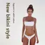 MAKY Mới Chắc Chắn Gợi Cảm Bộ Bikini Nữ Bơi Đồ Bơi Thời Trang Đồ Bơi Hai Mảnh Đồ Bơi Bộ Đồ Tắm Nữ Biquini XL Bộ VN