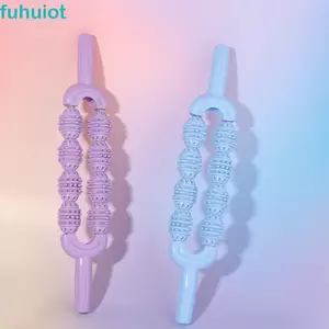 Gậy massage bóng lăn FUHUIOT, Gậy massage cơ bắp thư giãn đa chức năng, Thể dục di động Bền bỉ Chống Cellulite Fascia Stick Arms
