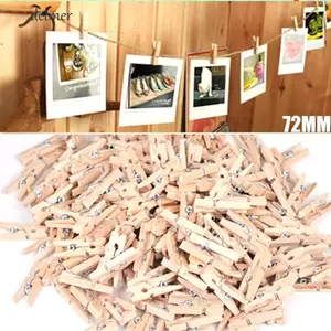 Kẹp quần áo DELMER 72mm Trường học đa chức năng Văn phòng DIY Đảng Kẹp ảnh
