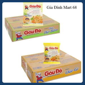 Cháo Gấu Đỏ thùng 50gói x 50g DATE MỚI