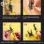 GE Đa Năng 4 Trong 1 Snap Ring Kìm Lò Xo Bốn Nhẫn Kìm Đầu Kẹp Lò Xo Trục Tháo Lắp Dụng Cụ Sửa Chữa VN