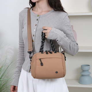 Túi đeo vai nữ, túi đeo chéo, sức chứa lớn, du lịch thông thường, túi mẹ thời trang, màu trơn