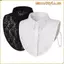 MONOSTYLE Cổ Giả, Cổ Giả Ren Đen Trắng, Phụ Kiện Quần Áo Khăn Choàng Có Thể Tháo Rời Quấn Nữ Bé Gái