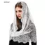 DELMER Cô Dâu Mantilla, Latin Mass Phong Cách Tây Ban Nha Ren Veil, Hàng Mới Về Đám Cưới Đen Trắng Thanh Lịch Đầu Che Cho Nữ
