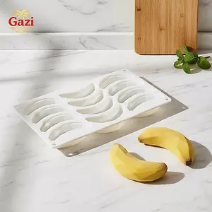 Khuôn Tráng Miệng Silicon Không Chứa BPA 6 / 12 Khoang Dễ Dàng Vệ Sinh Cho Bánh Chuối Mousse Bánh Pudding Làm Bánh Ngọt Tự Chế [VN]