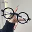 AqToCna Retro Khung Kính Mắt Trong Suốt Nhẹ Thời Trang Kính Có Giọng Trong Suốt Cho Nữ Đi Chơi Thường Ngày AqToCna