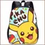Ba lô Pokemon Pikachu SQ11 dành cho trẻ em Học sinh Dung tích lớn In thoáng khí Túi đa năng cá tính thời trang
